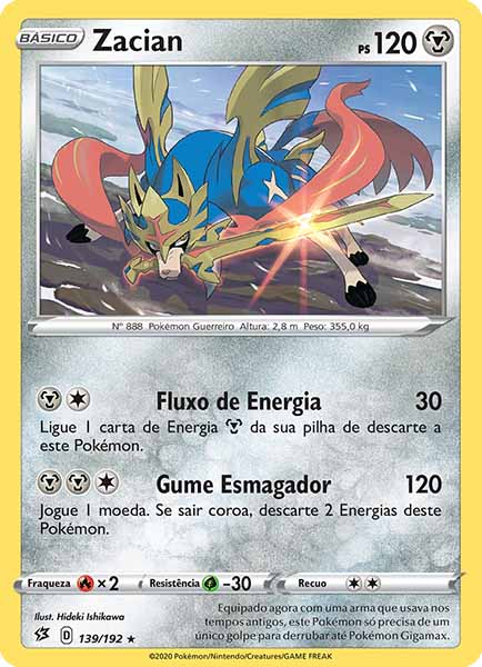 Carta Zacian (139 / 192)