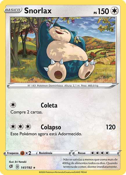 Carta Snorlax (141 / 192)