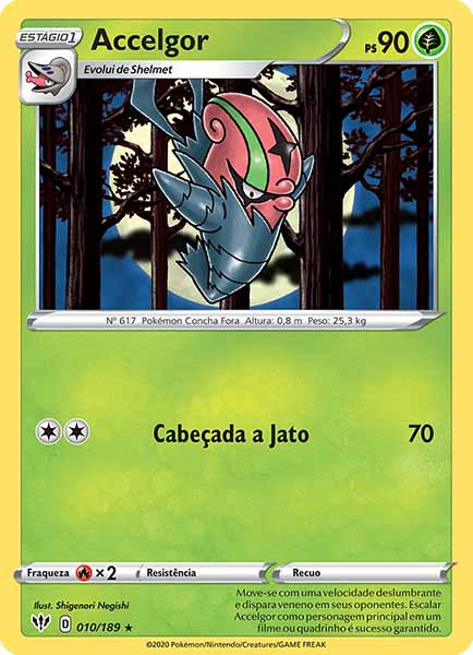 Carta Accelgor (10 / 189)