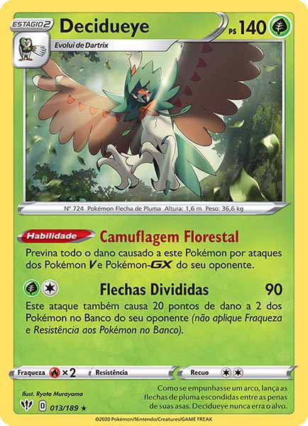 Carta Decidueye (13 / 189)