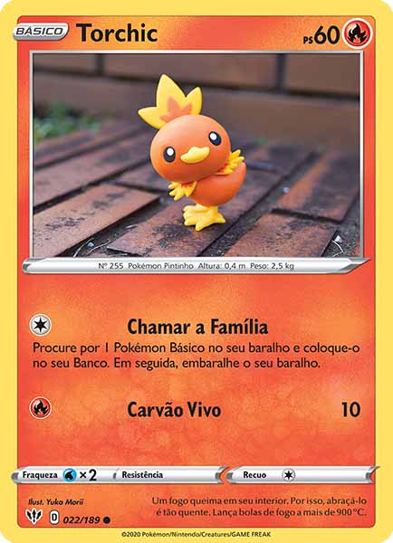 Carta Torchic (22 / 189)