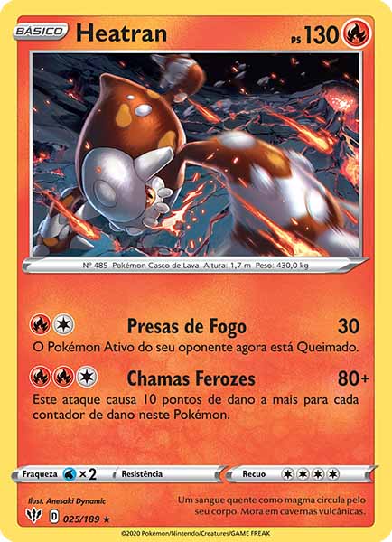 Carta Heatran (25 / 189)