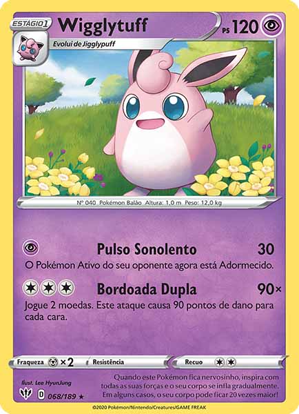 Carta Wigglytuff (68 / 189)