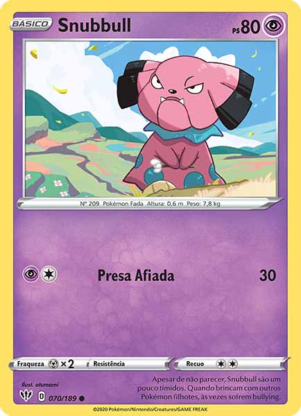 Carta Snubbull (70 / 189)