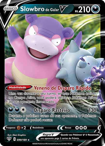 Carta Galarian Slowbro V (99 / 189)