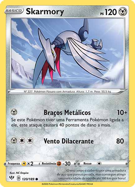 Carta Skarmory (120 / 189)