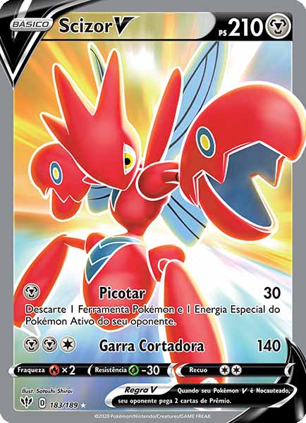 Carta Scizor V (183 / 189)