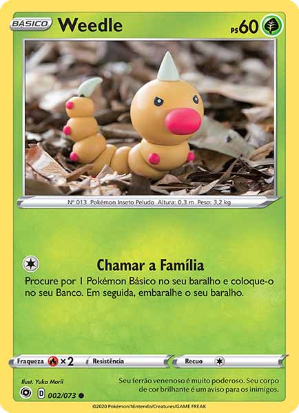 Carta Weedle (2 / 73)