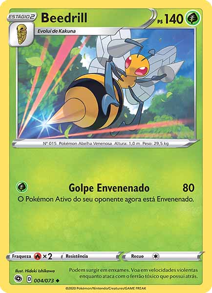 Carta Beedrill (4 / 73)