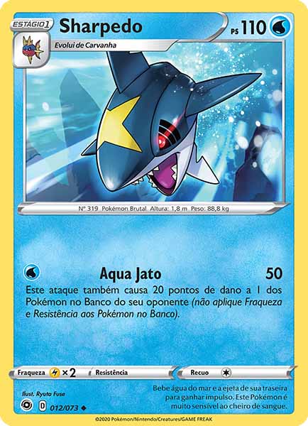 Carta Sharpedo (12 / 73)