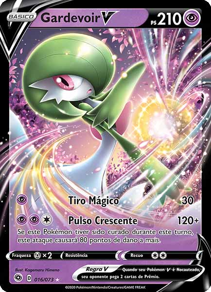 Carta Gardevoir V (16 / 73)