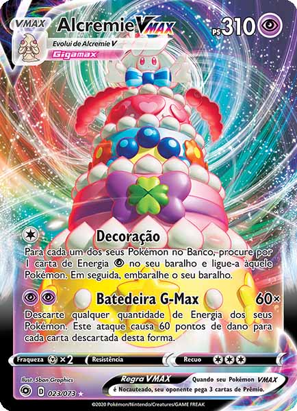 Carta Alcremie VMAX (23 / 73)