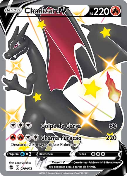 Carta Charizard V (79 / 73)