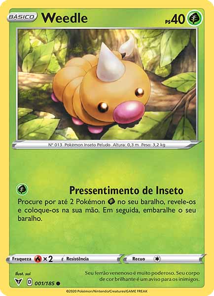 Carta Weedle (1 / 185)