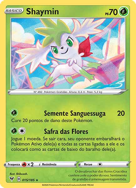 Carta Shaymin (15 / 185)