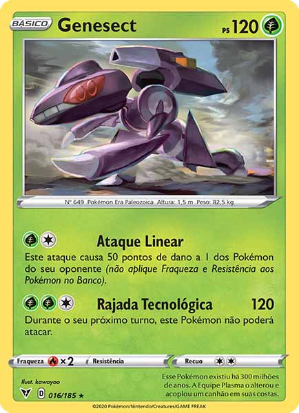 Carta Genesect (16 / 185)