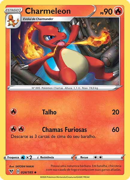 Carta Charmeleon (24 / 185)