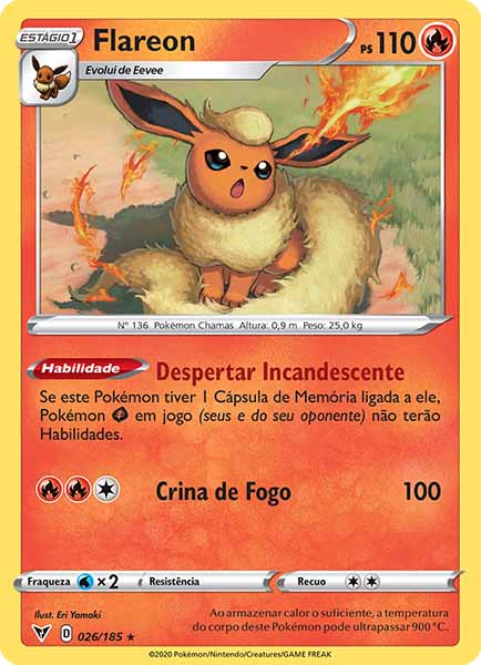 Carta Flareon (26 / 185)