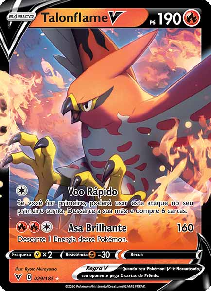 Carta Talonflame V (29 / 185)