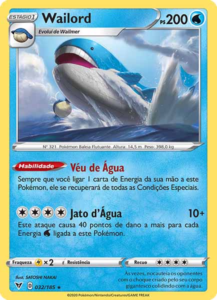 Carta Wailord (32 / 185)