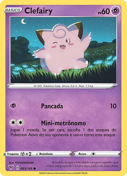 Carta Clefairy (63 / 185)