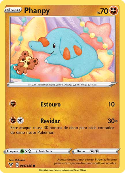 Carta Phanpy (86 / 185)