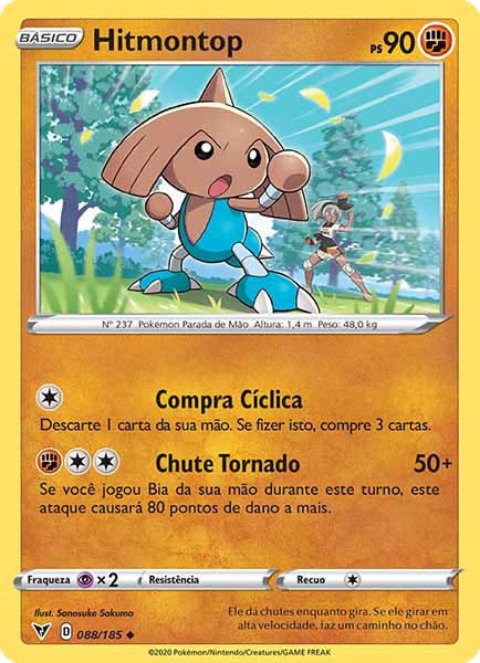 Carta Hitmontop (88 / 185)