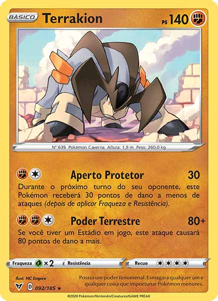 Carta Terrakion (92 / 185)