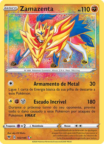 Carta Zamazenta (102 / 185)