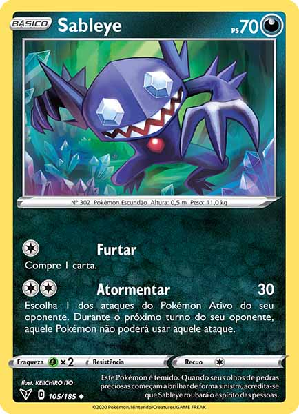 Carta Sableye (105 / 185)