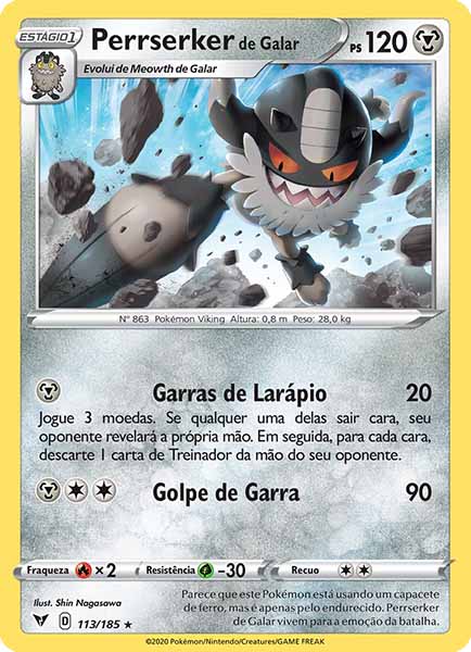 Carta Galarian Perrserker (113 / 185)