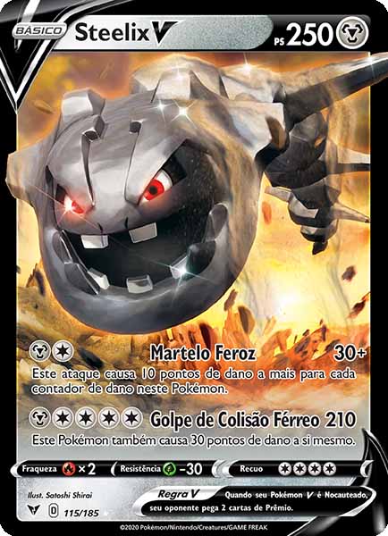 Carta Steelix V (115 / 185)