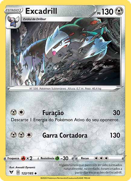 Carta Excadrill (122 / 185)