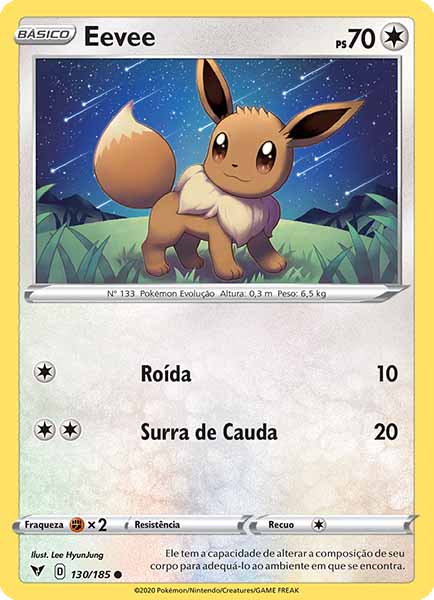 Carta Eevee (130 / 185)