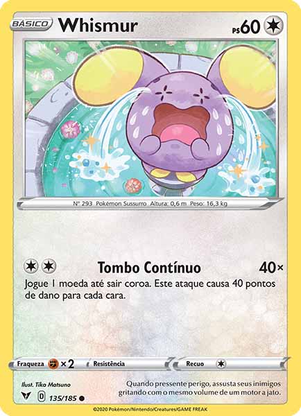 Carta Whismur (135 / 185)