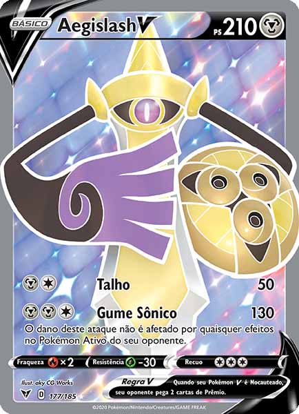 Carta Aegislash V (177 / 185)