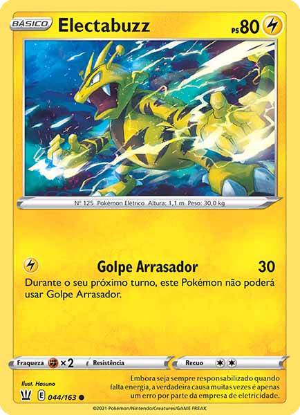 Carta Electabuzz (44 / 163)