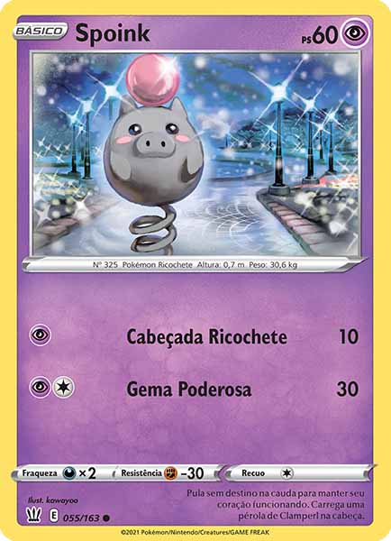 Carta Spoink (55 / 163)