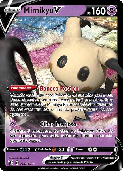 Carta Mimikyu-V (62 / 163)