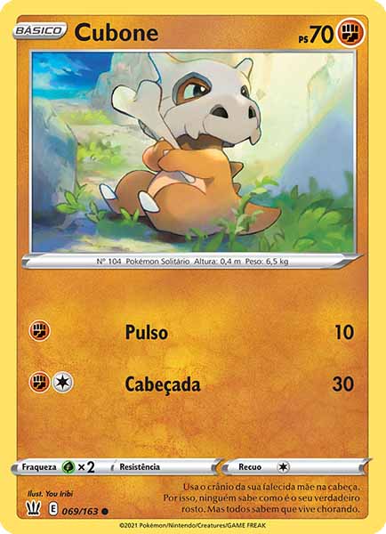 Carta Cubone (69 / 163)