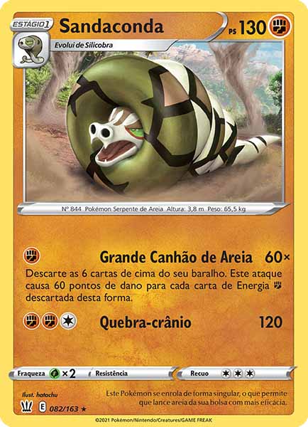 Carta Sandaconda (82 / 163)