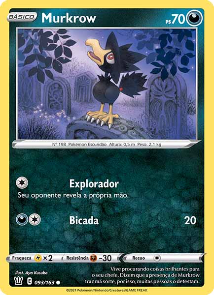 Carta Murkrow (93 / 163)