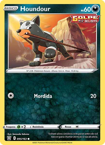 Carta Houndour (95 / 163)