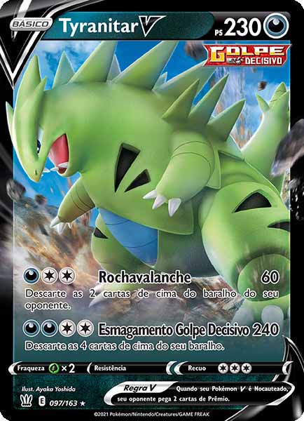 Carta Tyranitar-V (97 / 163)