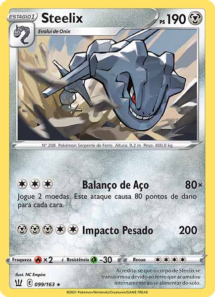 Carta Steelix (99 / 163)