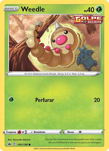 Carta Weedle (1 / 198)