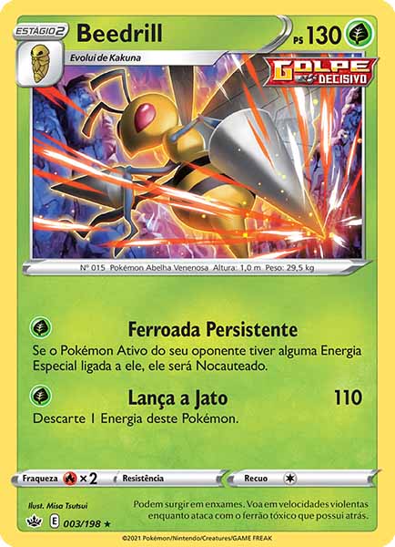 Carta Beedrill (3 / 198)