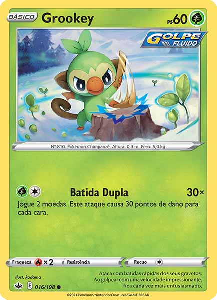 Carta Grookey (16 / 198)