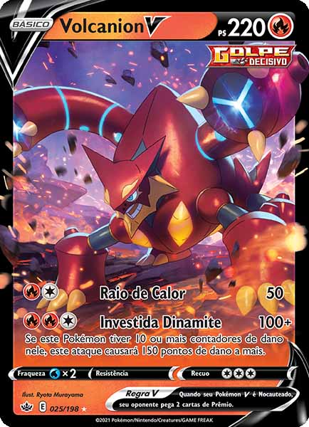 Carta Volcanion-V (25 / 198)