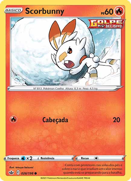 Carta Scorbunny (26 / 198)